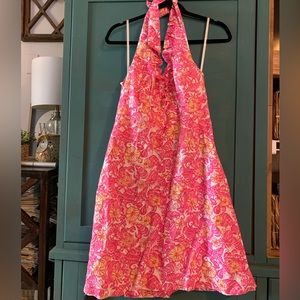 EUC - Vintage Lilly Pulitzer Halter Dress SZ 12